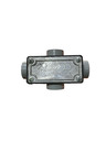 CAJA CONDULET X 1" PRESSOFUSIONE GRIS