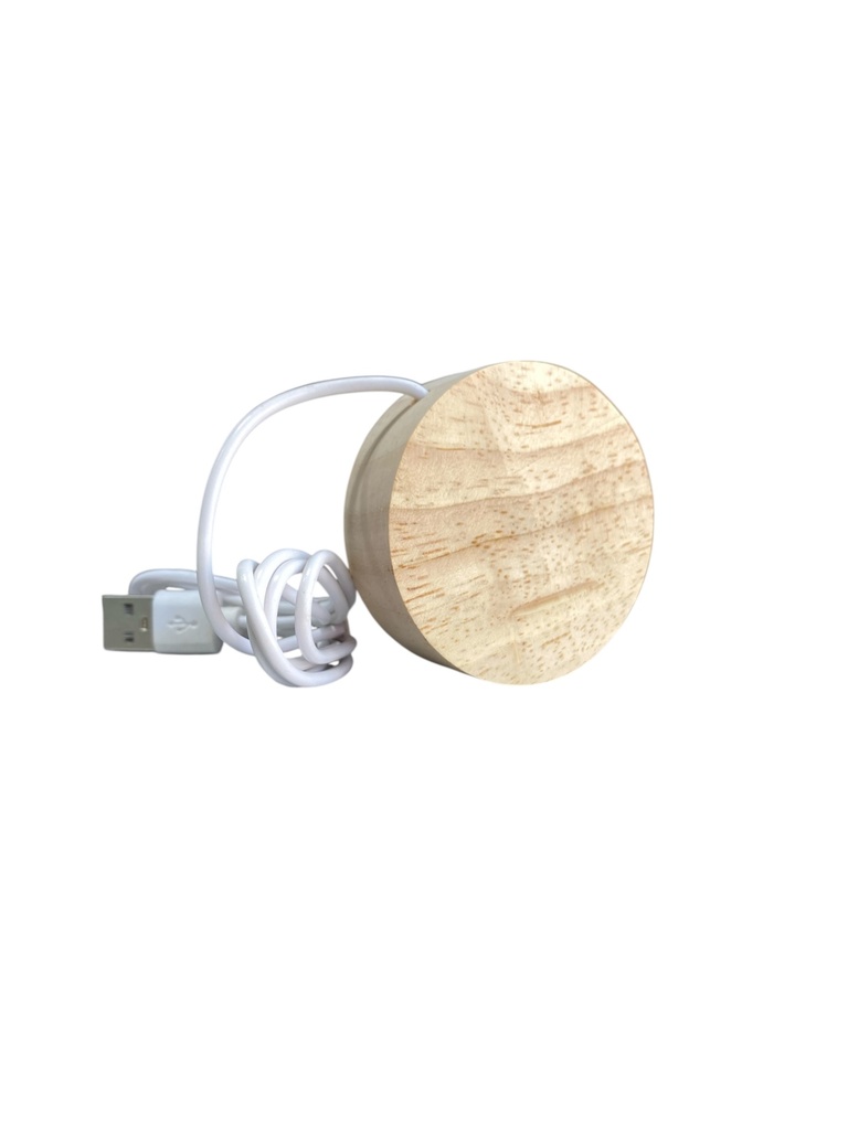 LAMPARA DE CRISTAL LED CON LUMINOSIDAD DE PLANETAS LD-1655 ILUM-VEN