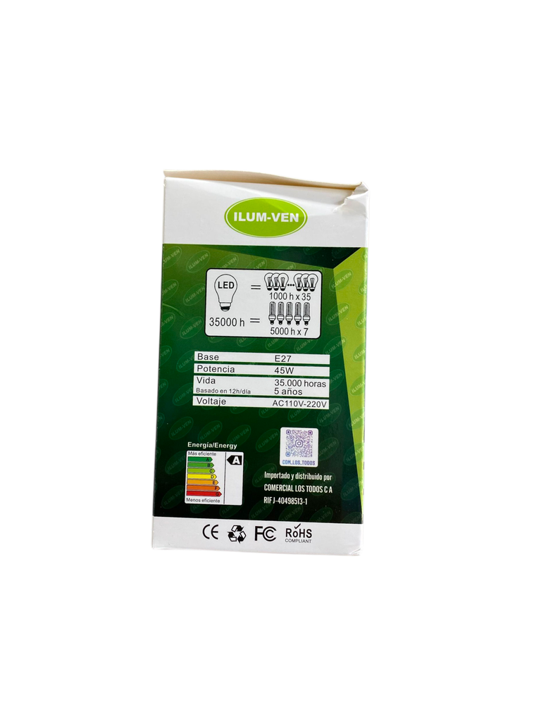 BOMBILLO LED 45W E27