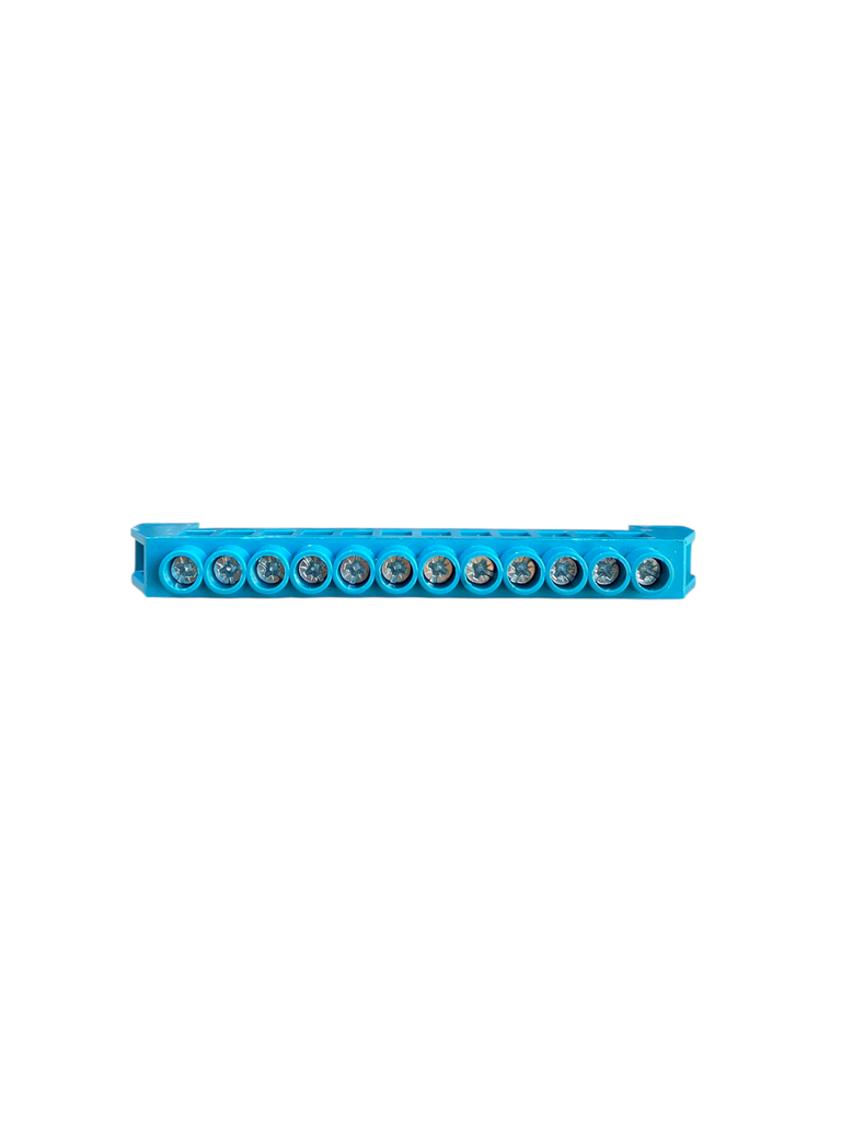BORNERA DE TACO O BARRA DISTRIBUCION 15MM-20AMP TS-0812C