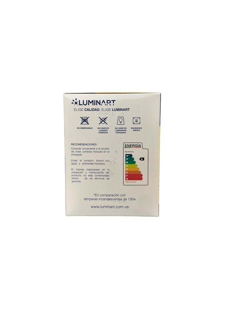 BOMBILLO LED 20W RECARGABLE 85-265VAC 6500K
