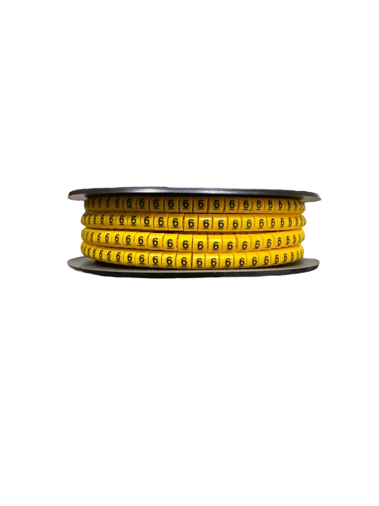 ANILLO MARCA CABLE "6"