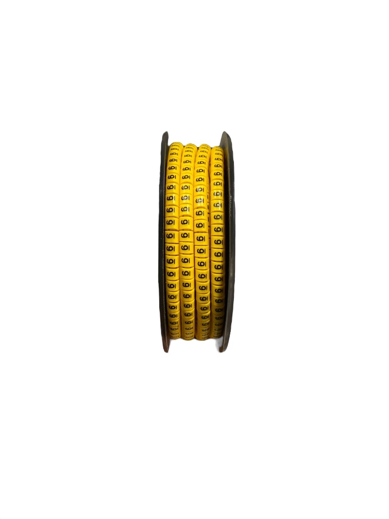 ANILLO MARCA CABLE "6"