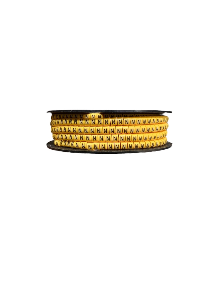 ANILLOS MARCA CABLE "N" 