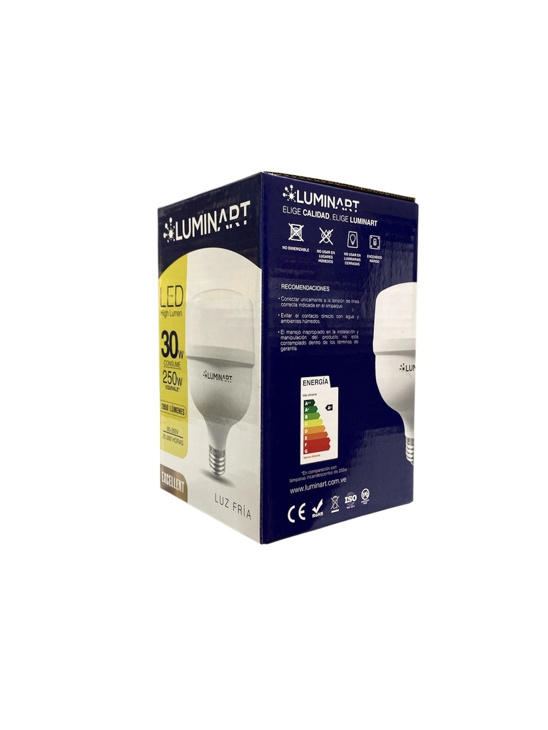 BOMBILLO LED 30W 6500°K 85-265V 