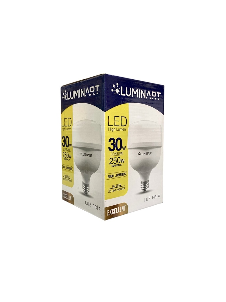 BOMBILLO LED 30W 6500°K 85-265V 