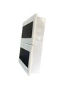 TABLERO DE DISTRIBUCION PLASTICO 26 CIRCUITOS EMPOTRABLE DOBLE RIEL DIN