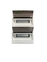 TABLERO DE DISTRIBUCION PLASTICO 26 CIRCUITOS EMPOTRABLE DOBLE RIEL DIN