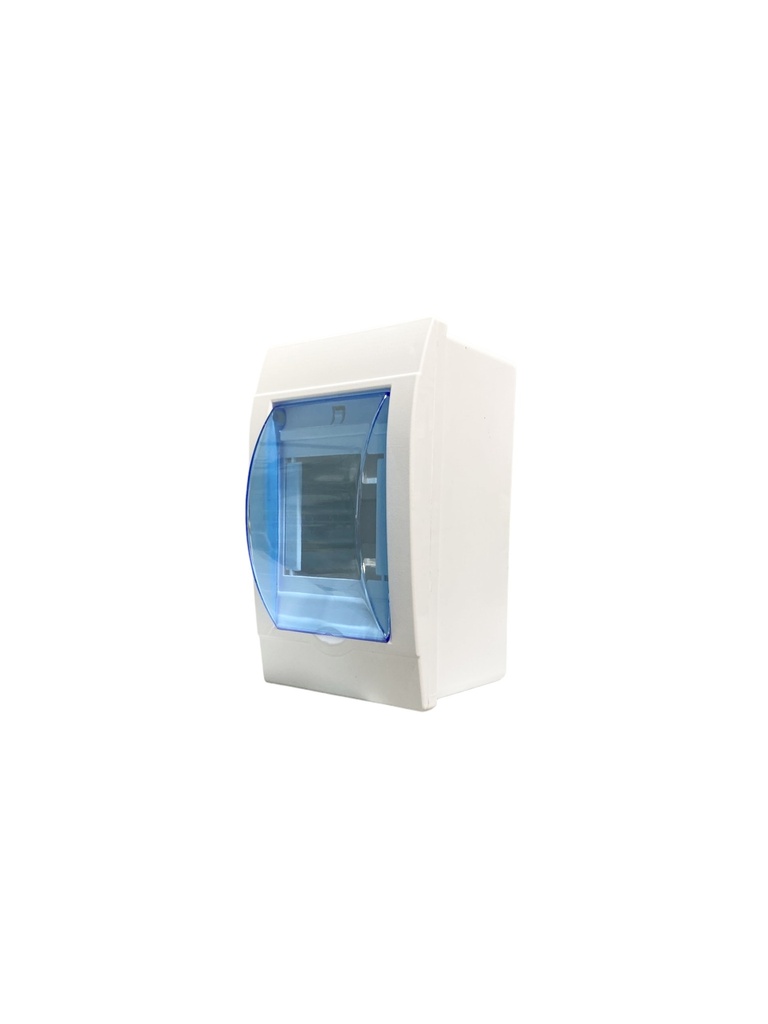 TABLERO DE DISTRIBUCION PLASTICO 3-4 CIRCUITOS RIEL DIN