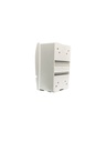 TABLERO DE DISTRIBUCION PLASTICO 3-4 CIRCUITOS RIEL DIN