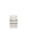 TABLERO DE DISTRIBUCION PLASTICO 3-4 CIRCUITOS RIEL DIN