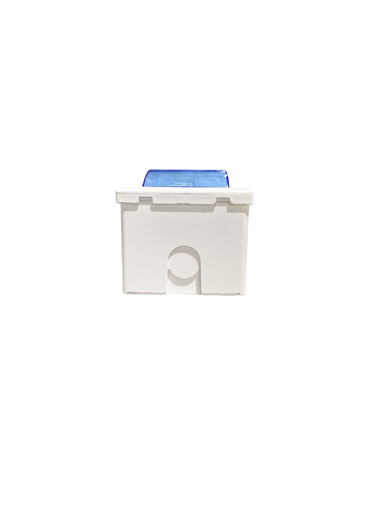 TABLERO DE DISTRIBUCION PLASTICO 3-4 CIRCUITOS RIEL DIN