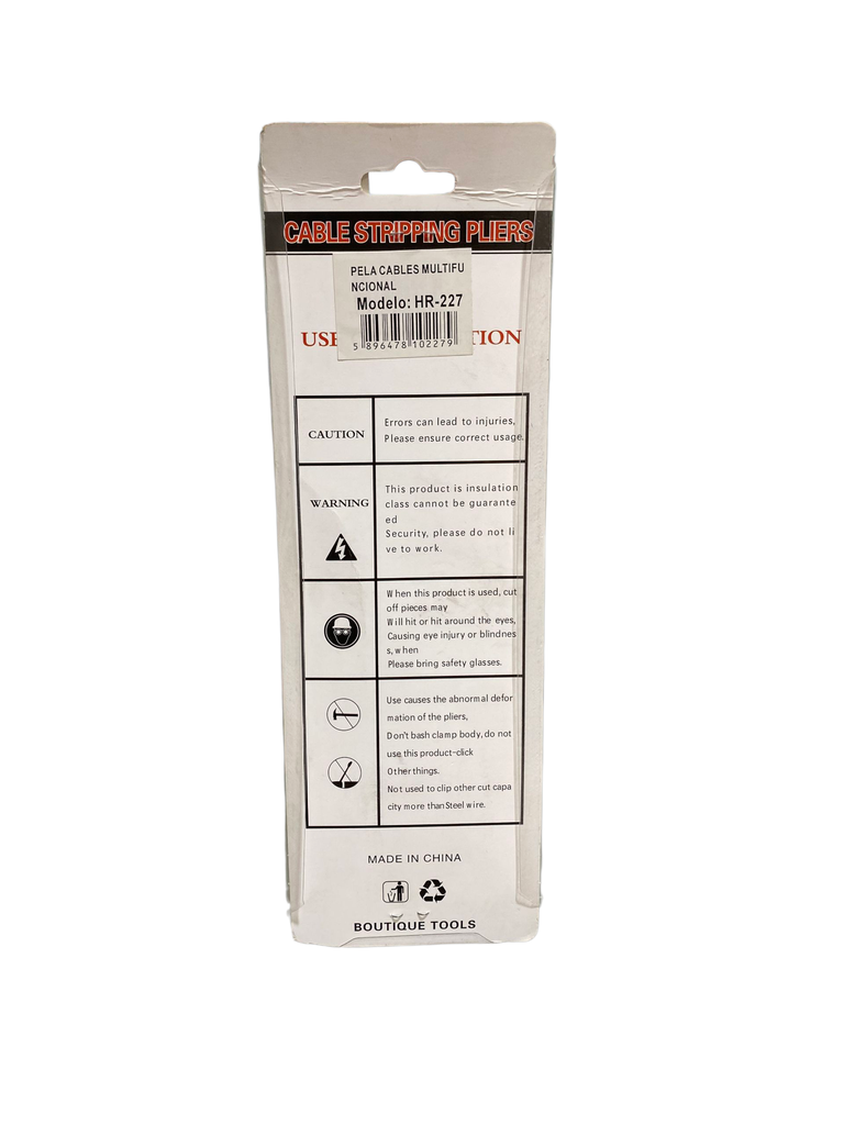 PELACABLES MULTIFUNCIONAL HR-227 HERRA-VEN