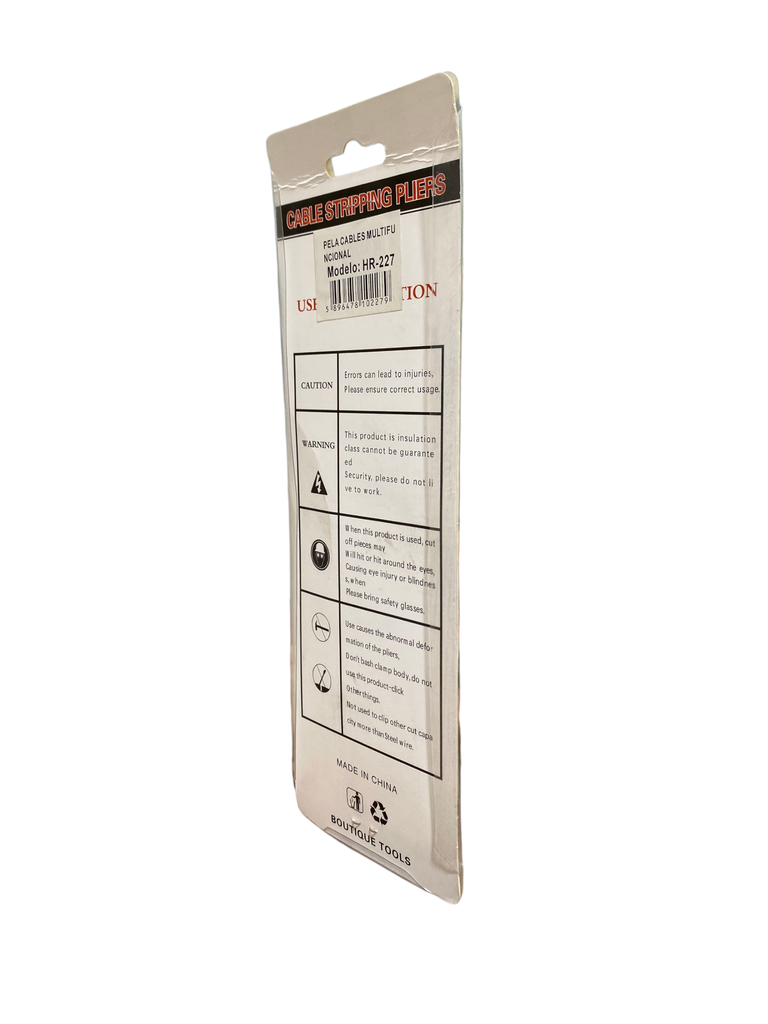 PELACABLES MULTIFUNCIONAL HR-227 HERRA-VEN