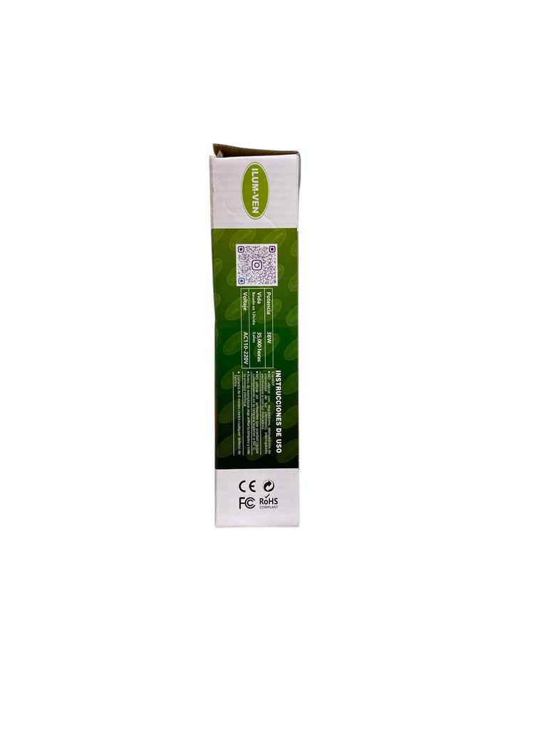 PANEL LED 38W CUADRADO EMPOTRABLE BORDE INFINITO 110-220V 