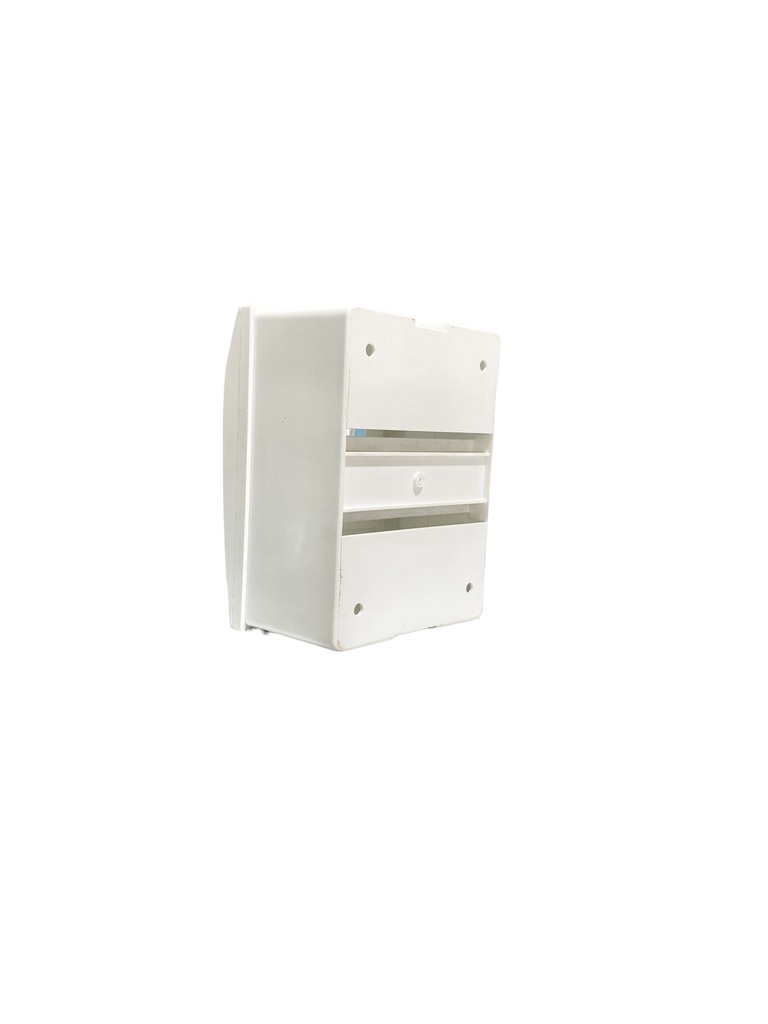 TABLERO DE DISTRIBUCION PLASTICO 4-6 CIRCUITOS RIEL DIN