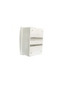 TABLERO DE DISTRIBUCION PLASTICO 4-6 CIRCUITOS RIEL DIN