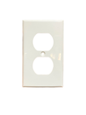 TAPA PARA TOMACORRIENTE DOBLE BLANCA LUMINART