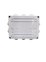 CAJA DE DERIVACION PLASTICA 200X155X80mm (7,9X6X3") PREPONCHADO IP65  COLOR BLANCO ANDELI