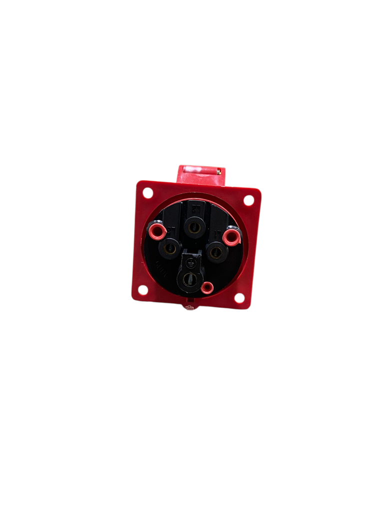 TOMA INDUSTRIAL HEMBRA 4PX32A(3P+T) PARA EMBUTIR 6H 380/415V 3S-424