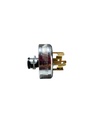 ENCHUFE  INDUSTRIAL MEDIA VUELTA 4P 20A 125V / 250V PINES DE COBRE - RING METAL