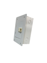 TABLERO RESIDENCIAL 4 CIRCUITOS EMPOTRABLE PREPONCHADA CON TAPA/PUERTA PINTURA ELECTROSTATICA GRIS 125 A 240 Vca