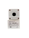 CAJA BOTONERA 1 HUECO x Ø22 mm PLASTICA BLANCA  TIPO HAL-B01 CAJ0101 DB ELECTRIC