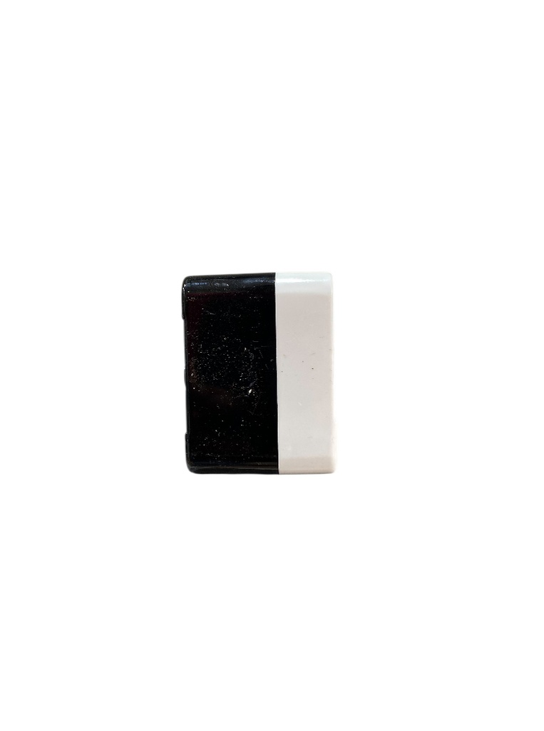 CAJA BOTONERA 1 HUECO x Ø22 mm PLASTICA BLANCA  TIPO HAL-B01 CAJ0101 DB ELECTRIC