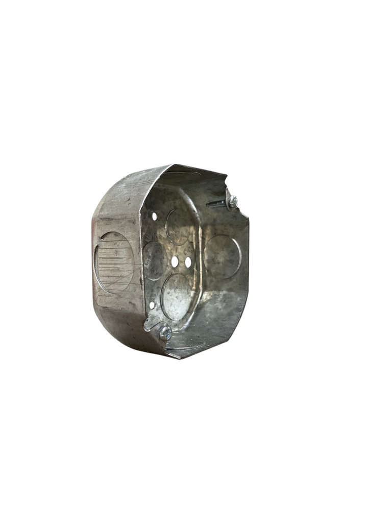 CAJETIN METALICO OCTOGONAL 4" EMT SALIDA 3/4"