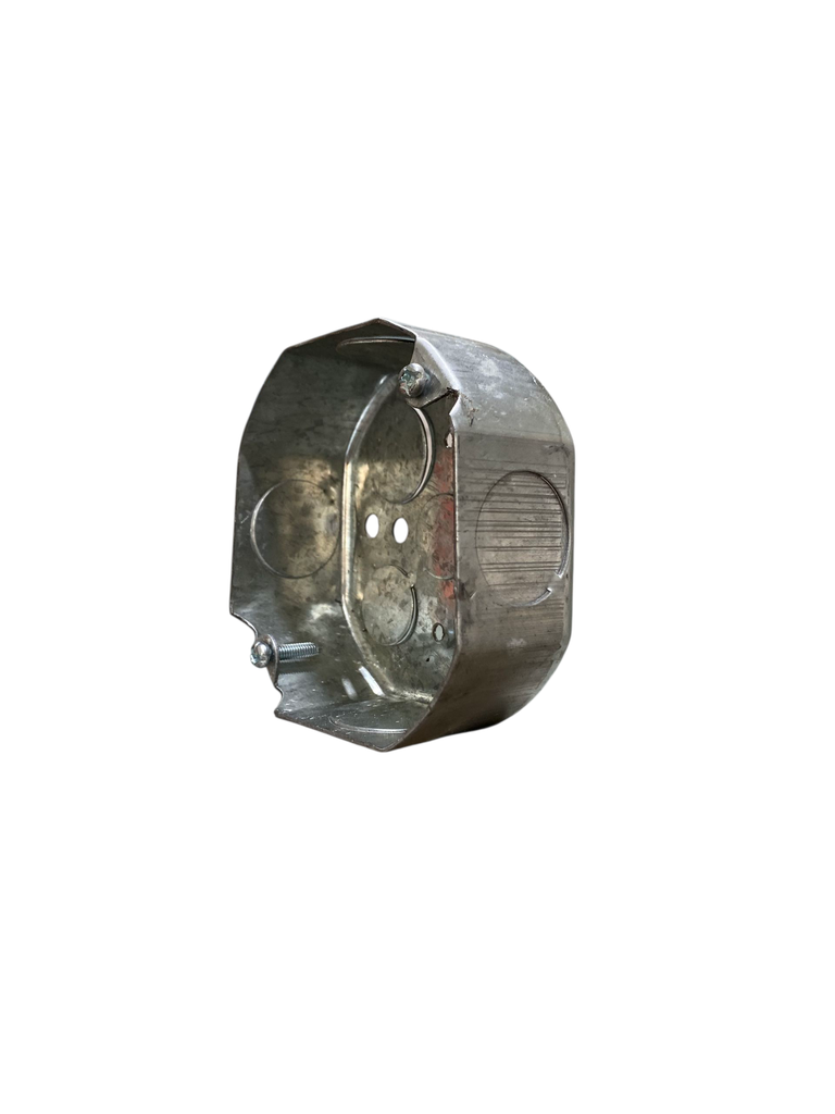 CAJETIN METALICO OCTOGONAL 4" EMT SALIDA 3/4"