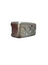 CAJETIN METALICO RECTANGULAR 4X2" EMT SALIDA 1/2"