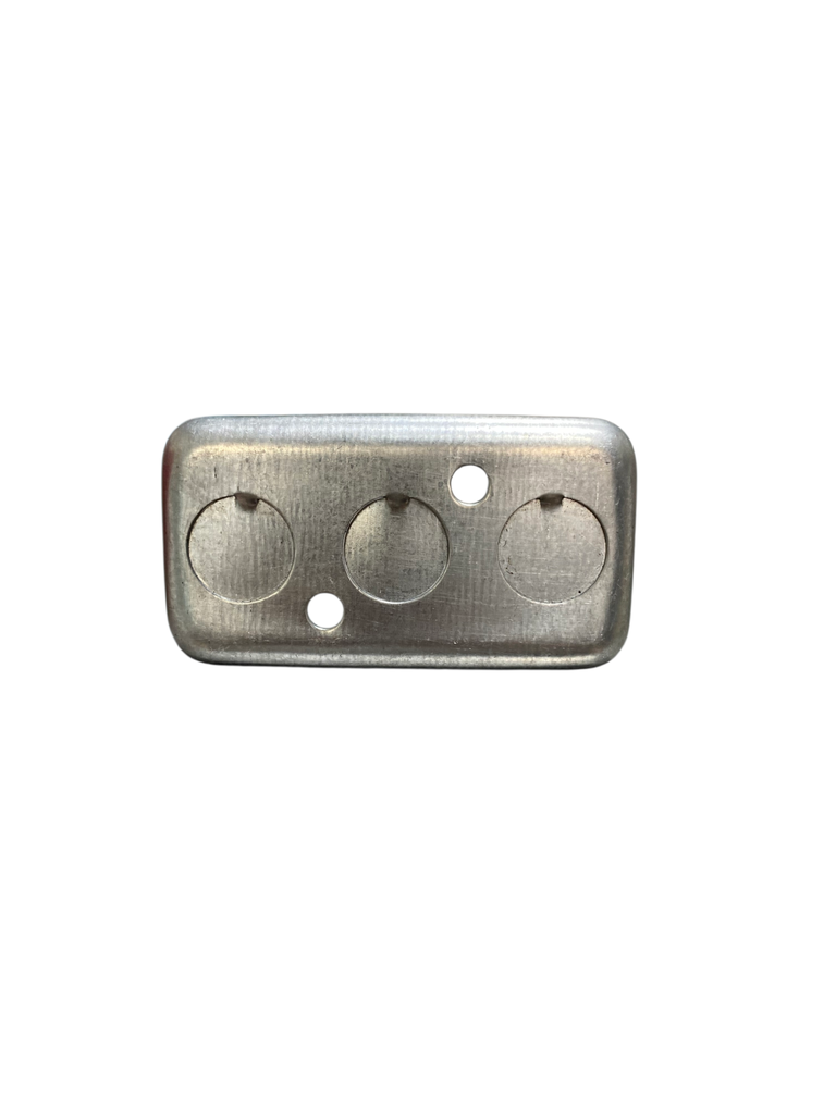 CAJETIN METALICO RECTANGULAR 4X2" EMT SALIDA 1/2"