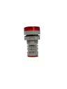 LUZ PILOTO LED 50-500V 0-100A CON INDICADOR VOLTIAMPERIMETRO
