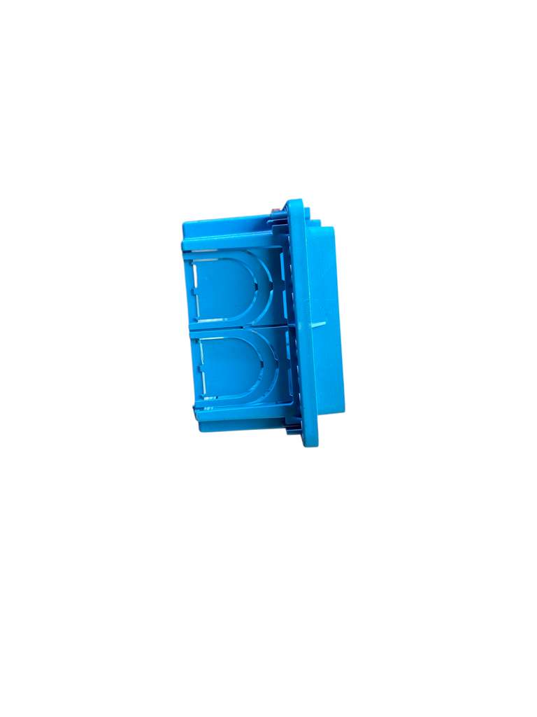 CAJA EMPOTRABLE RECTANGULAR 6-7 MODULOS AZUL V71306 VIMAR