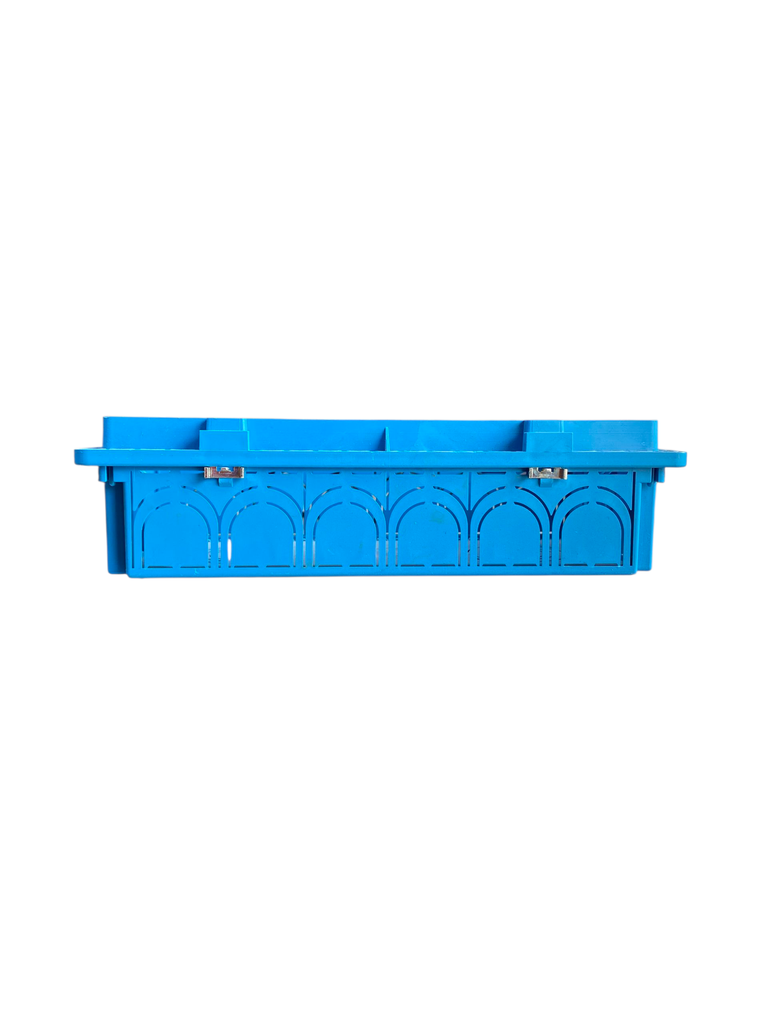 CAJA EMPOTRABLE RECTANGULAR 6-7 MODULOS AZUL V71306 VIMAR