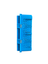 CAJA EMPOTRABLE RECTANGULAR 8 MODULOS AZUL V71318 VIMAR