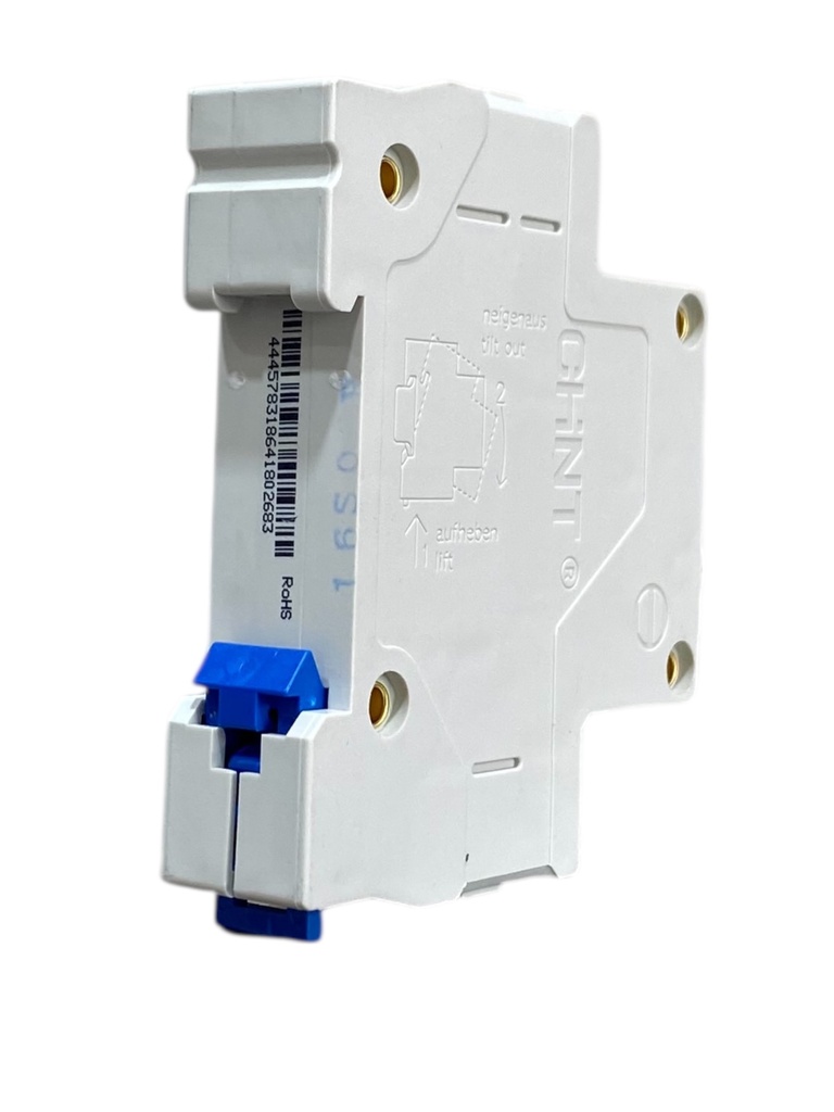 MINI BREAKER 1X16A 4.5KACC CURVA C 120/400V 50/60HZ