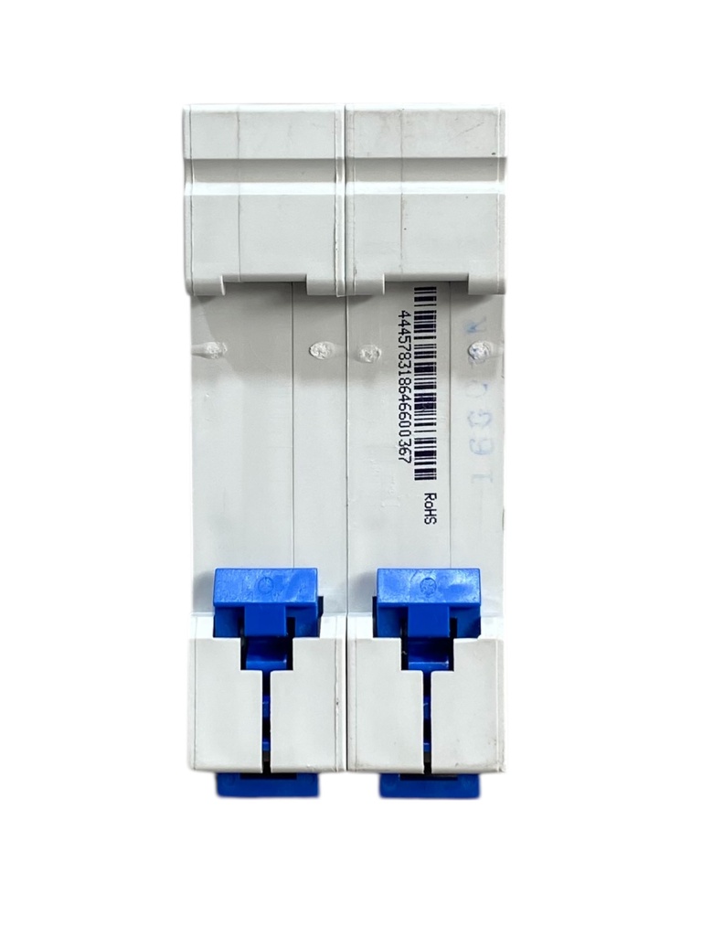 MINI BREAKER 2X16A 4.5KACC CURVA C 110/400V 50/60HZ