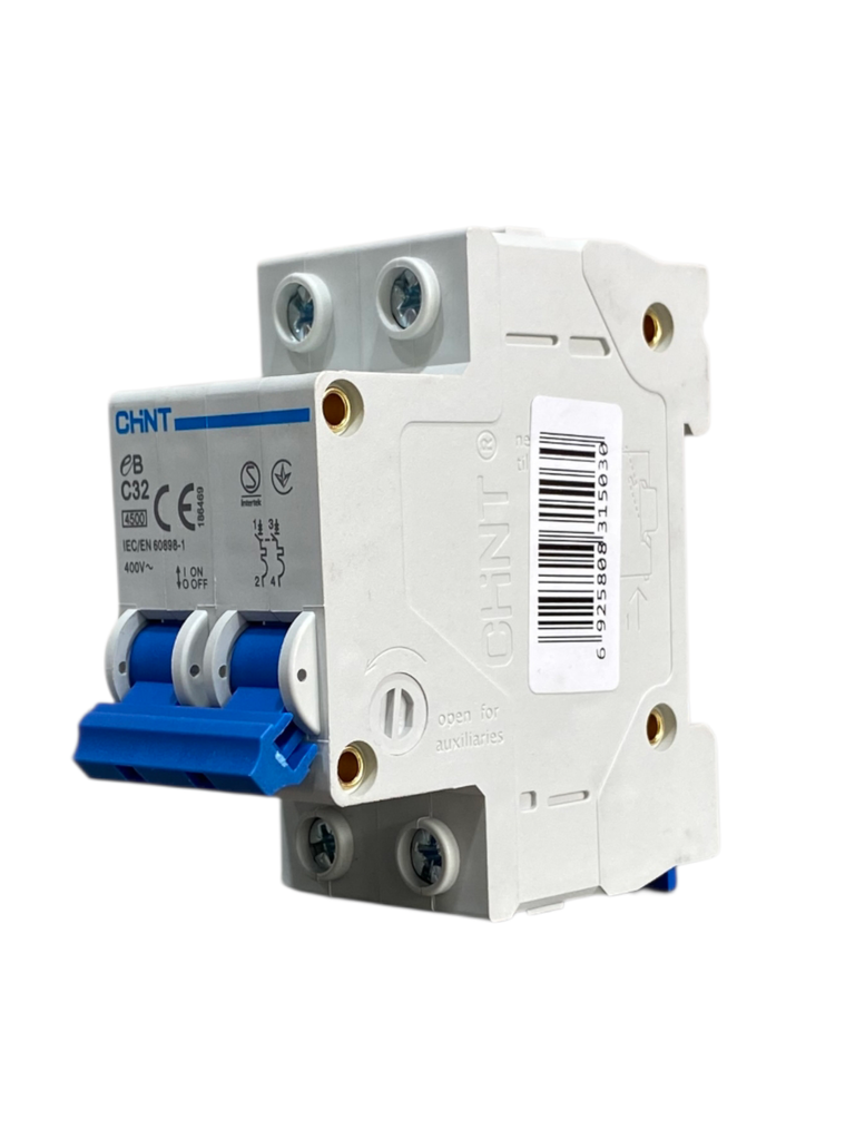 MINI BREAKER 2X32A 4.5KACC CURVA C 110/400V 50/60HZ