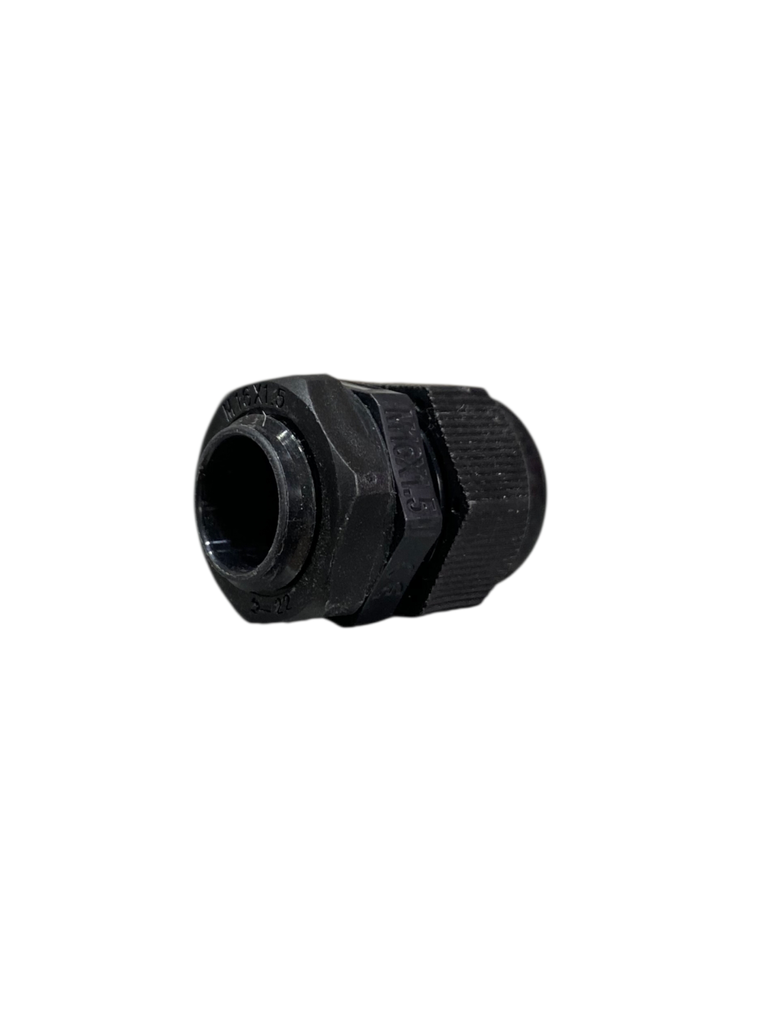PRENSA ESTOPA PVC M16X1.5  NEGRO