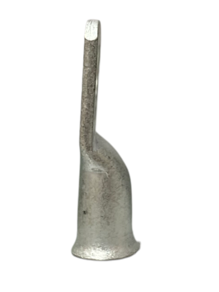 TERMINAL ANILLO 1H P/CABLE #4AWG OJAL 5/16" COBRE ESTAÑADO CAÑON CORTO