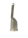 TERMINAL ANILLO 1H P/CABLE #2AWG OJAL 5/16" COBRE ESTAÑADO CAÑON CORTO