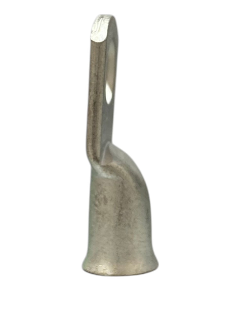 TERMINAL ANILLO 1H P/CABLE #2AWG OJAL 3/8" COBRE ESTAÑADO CAÑON CORTO