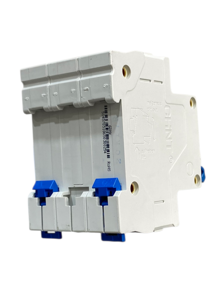 MINI BREAKER 3X20A 4.5KACC CURVA C 110/400V 50/60HZ
