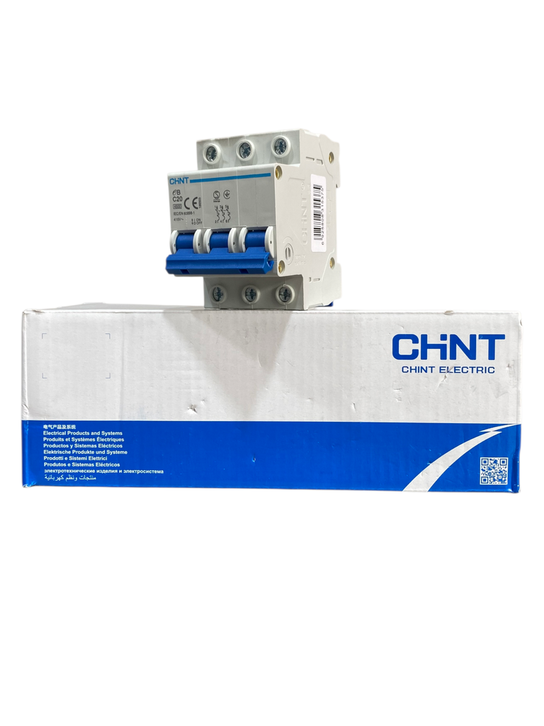 MINI BREAKER 3X20A 4.5KACC CURVA C 110/400V 50/60HZ