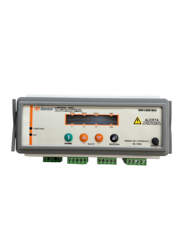 RELE DE PROTECION TOTAL DE MOTORES TRIFASICOS 208/220V