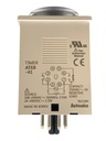 TEMPORIZADOR ANALOGICO 8 PINES/ ON DELAY/ 0.1-1 SEG/ 1-10 MIN/ 1 HORAS/ SAL: SPDT + A INSTANTANEO/ ALIMENT: 110V-220V AC/ 24-240V