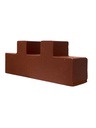 AISLADOR RESINA NAB-40 COMPACTO (ROJO) T1/4)
