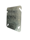 TAPA CIEGA METALICA CUADRADA 4x4" LISA