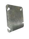 TAPA CIEGA METALICA CUADRADA 4x4" LISA